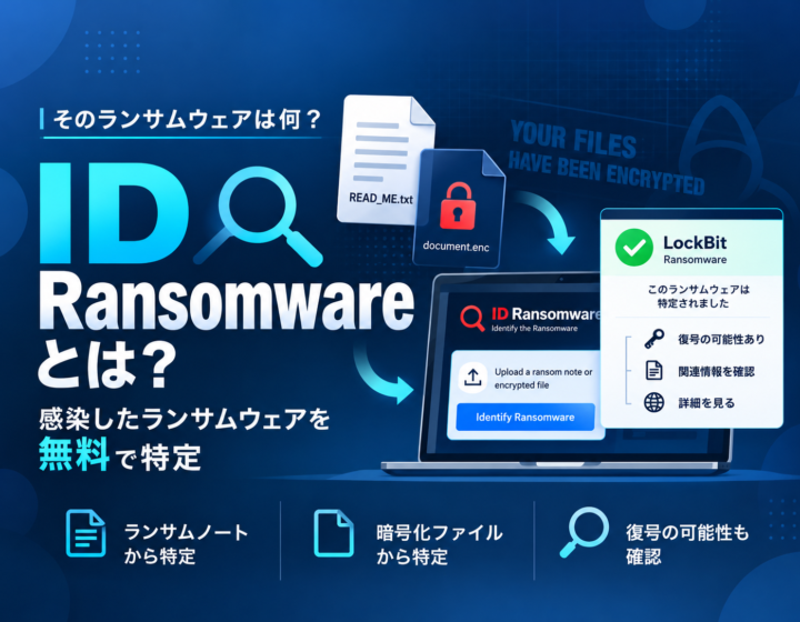 感染したランサムウェアを無料で特定「ID Ransomware」とは?使い方と注意点を解説